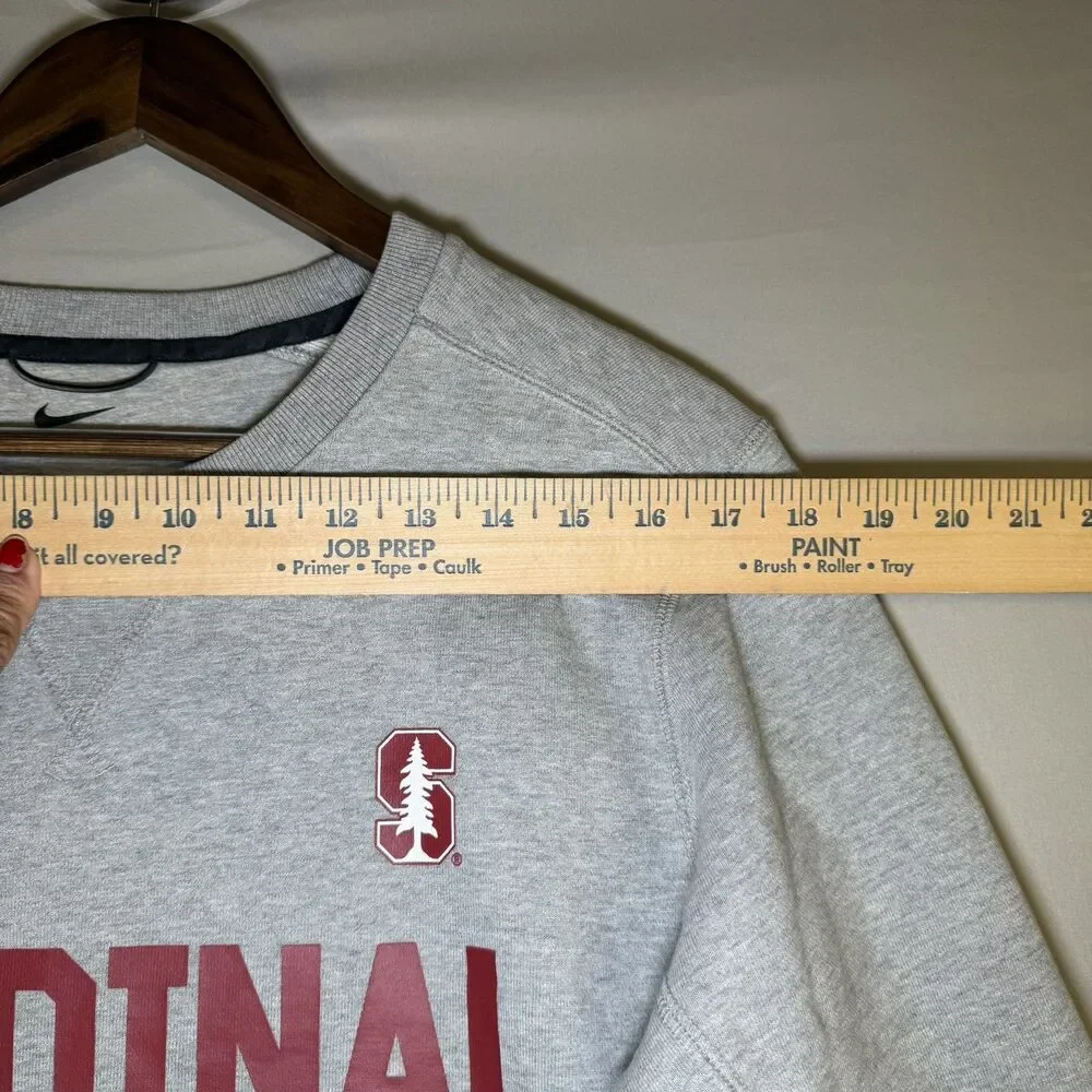 Stanford Cardinal Nike Sweatshirt Men's S Gray Pre-Owned Small